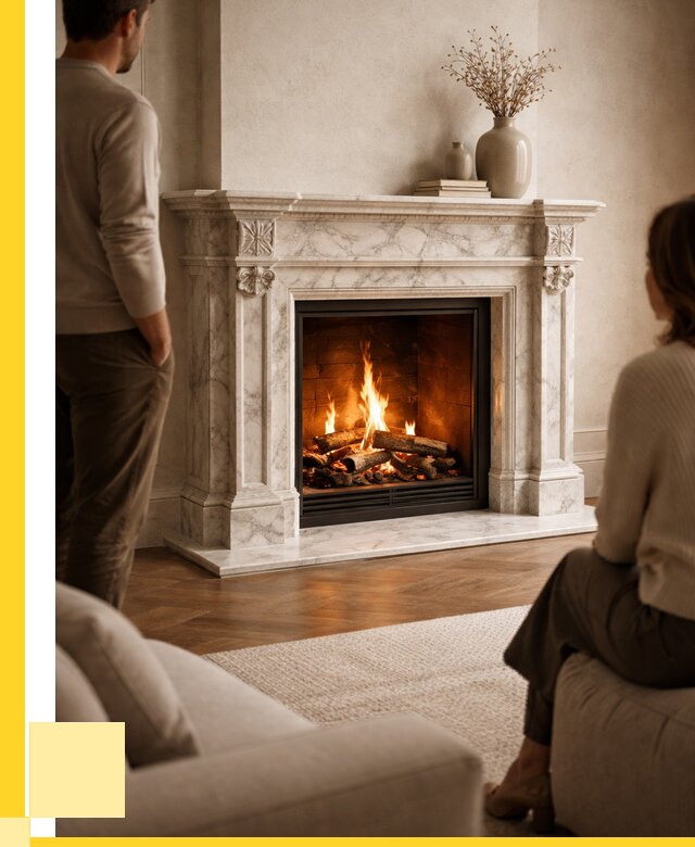 Мраморные камины под ключ в Североуральске от 257525 р. | ЭриданСву