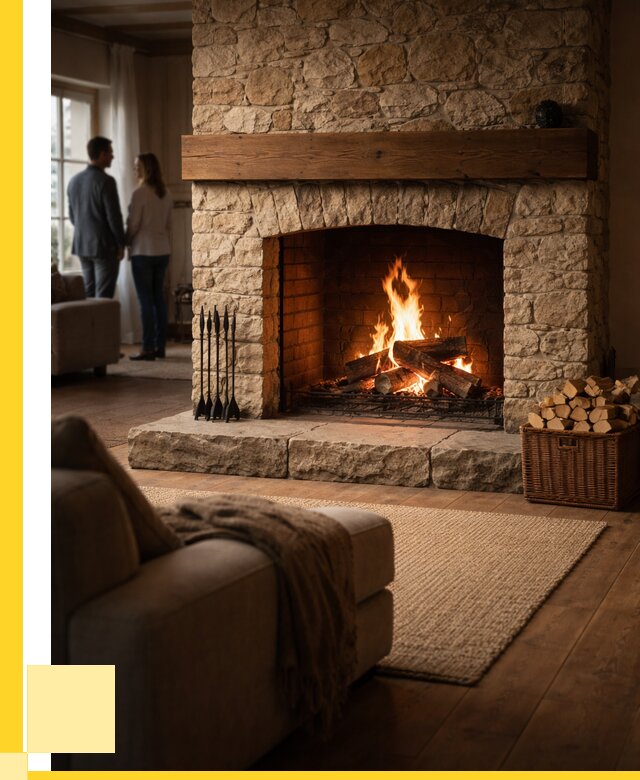 Открытые камины под ключ в Североуральске от 154515 р. ЭриданСву