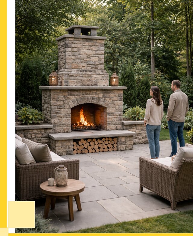 Уличные камины из кирпича в Североуральске от 154515 р. | ЭриданСву