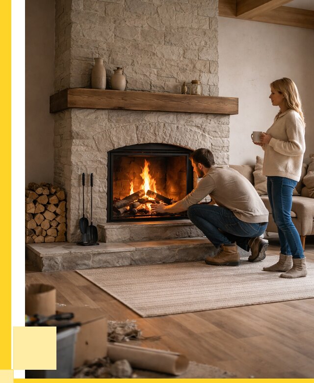 Камины для загородного дома в Североуральске от 360535 р., ЭриданСву