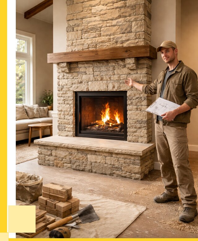 Камины под ключ в Североуральске от 185418 р. | ЭриданСву — установка