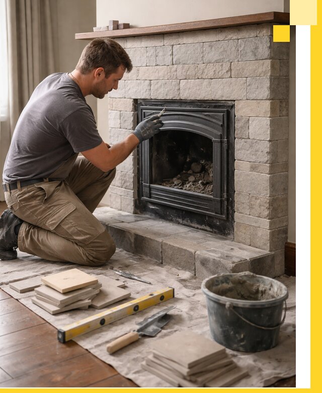 Профессиональный ремонт каминов в Североуральске восстановление и сервис