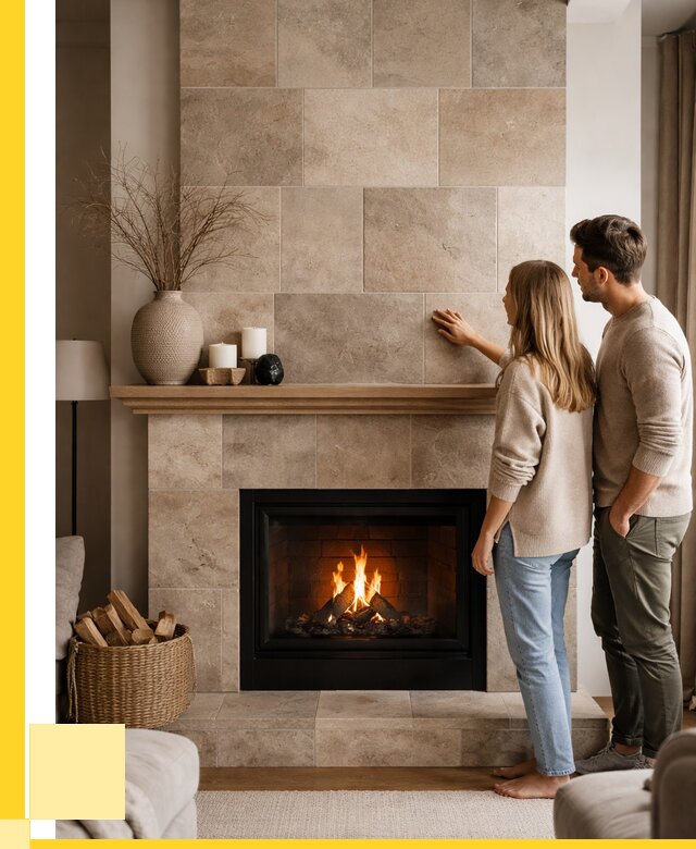 Облицовка каминов керамогранитом в Североуральске от 4635 р. | ЭриданСву