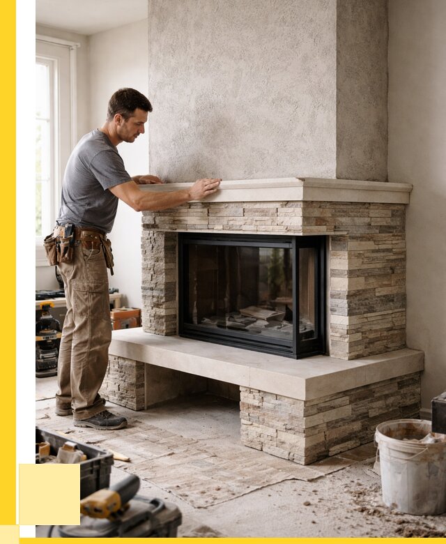 Изготовление каминов под ключ в Североуральске от 154515 р. | ЭриданСву