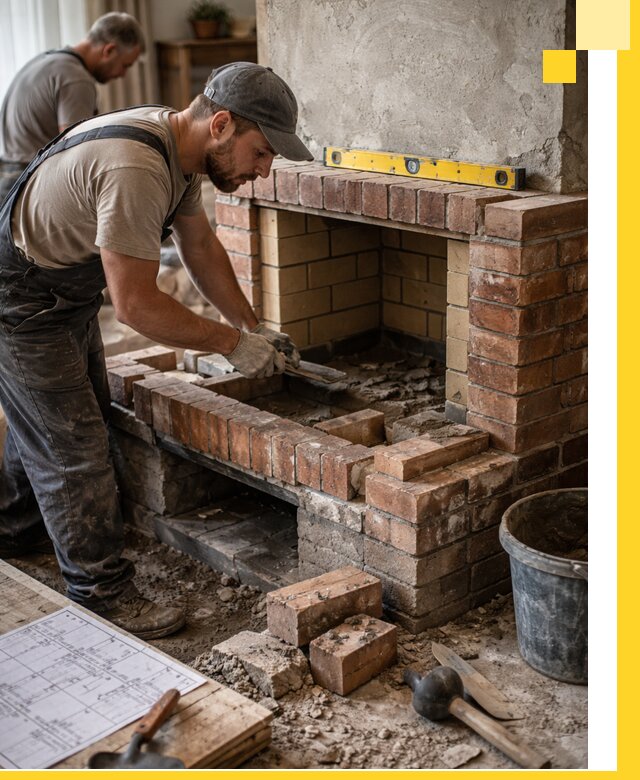 Изготовление и установка каминопечей под ключ в Североуральске