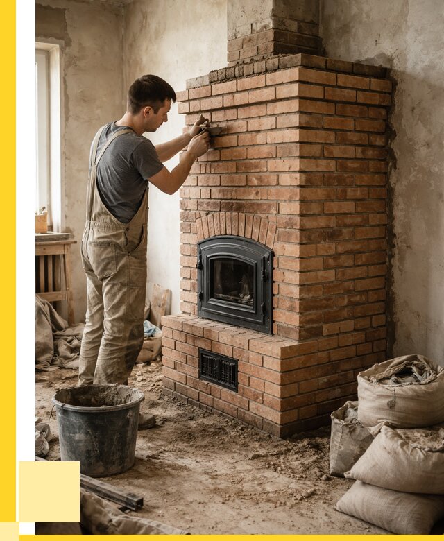 Строительство печей в Североуральске от 66957 р. под ключ, ЭриданСву