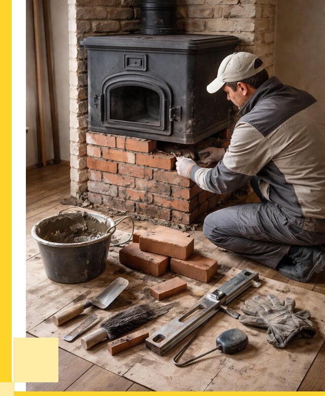 Ремонт печей в Североуральске от 12361 р., услуги печника ЭриданСву