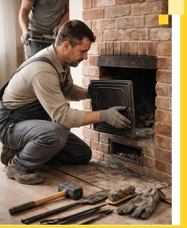 Ремонт печей в Североуральске с гарантией качества и безопасности