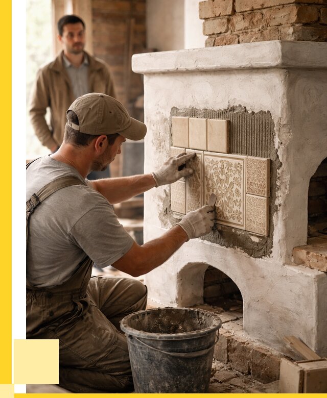 Отделка печей и банных печей в Североуральске от 36054 р. | ЭриданСву