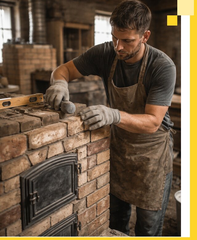 Изготовление печей на заказ в Североуральске с проектом и монтажом