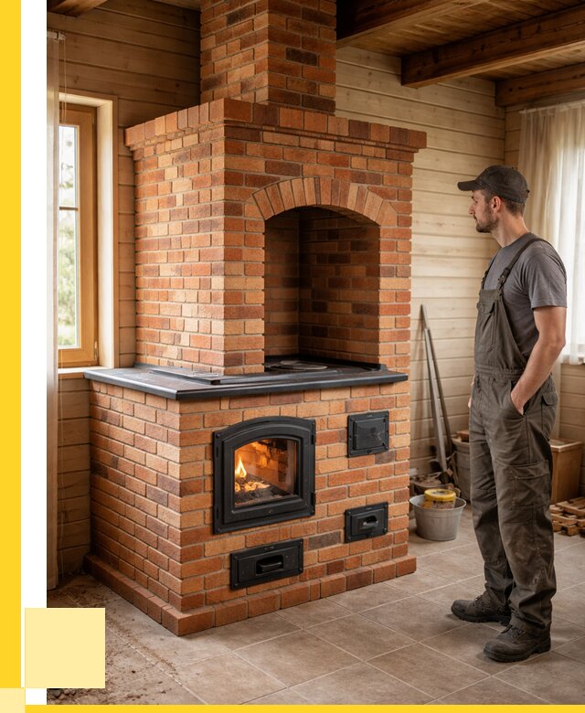 Кирпичные печи в Североуральске: купить от 154515 р. | ЭриданСву