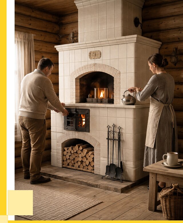 Русские печи в Североуральске: установка от 154515 р. ЭриданСву