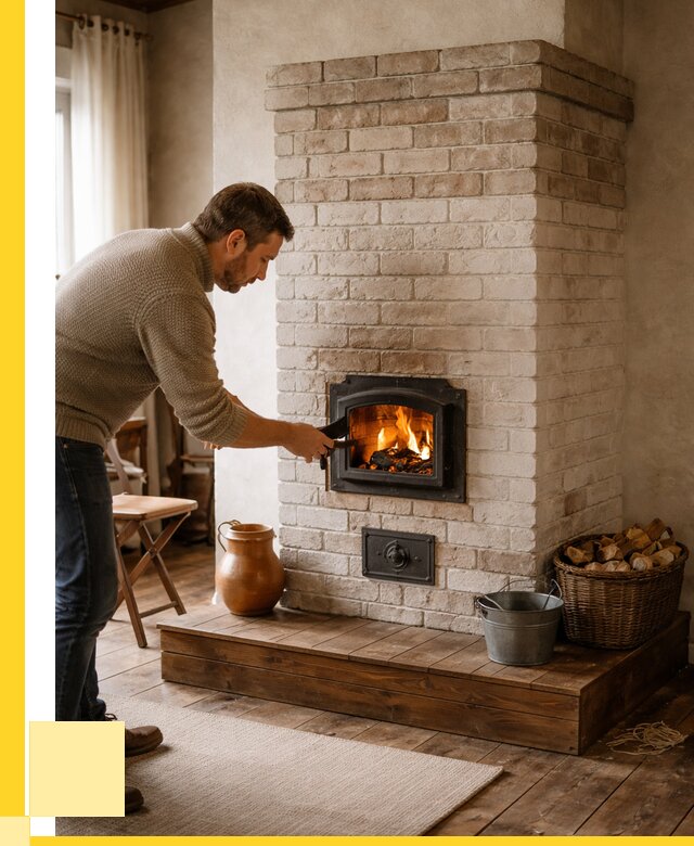 Печь голландка из кирпича в Североуральске от 87559 р. | ЭриданСву