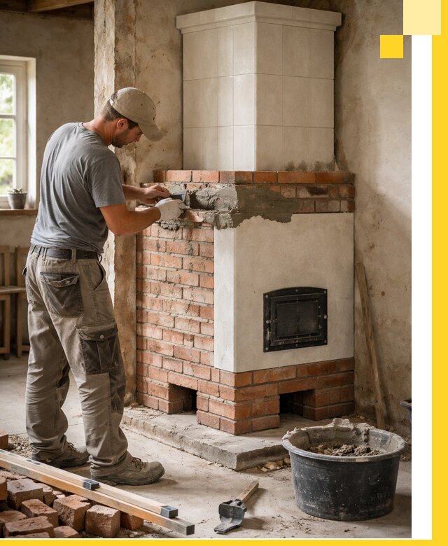 Изготовление и установка печей-голландок под ключ в Североуральске