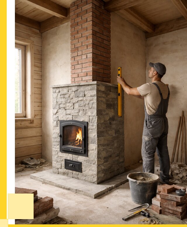 Печи и дымоходы под ключ в Североуральске от 46355 р., ЭриданСву