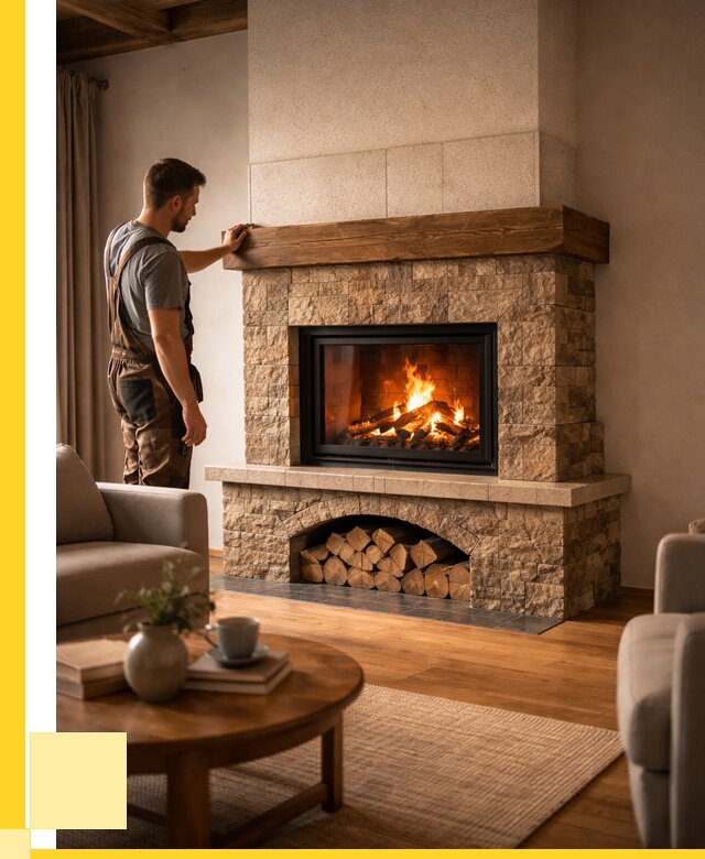 Печи камины для дома под ключ в Североуральске от 56656 р. | ЭриданСву