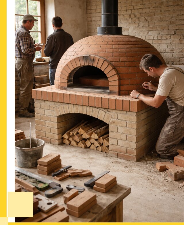 Помпейская печь дровяная для пиццы в Североуральске | ЭриданСву от 206020 р.