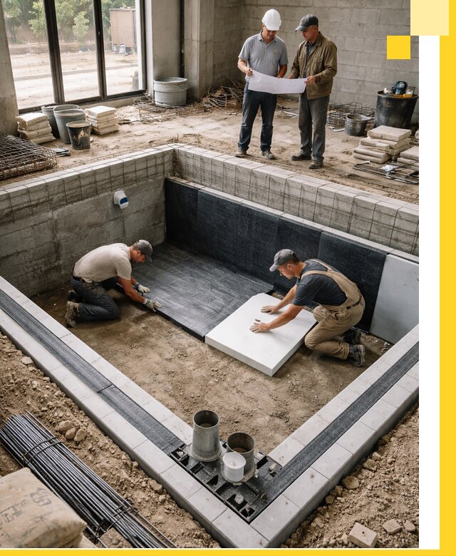 Проекты частных и общественных бассейнов под ключ в Североуральске