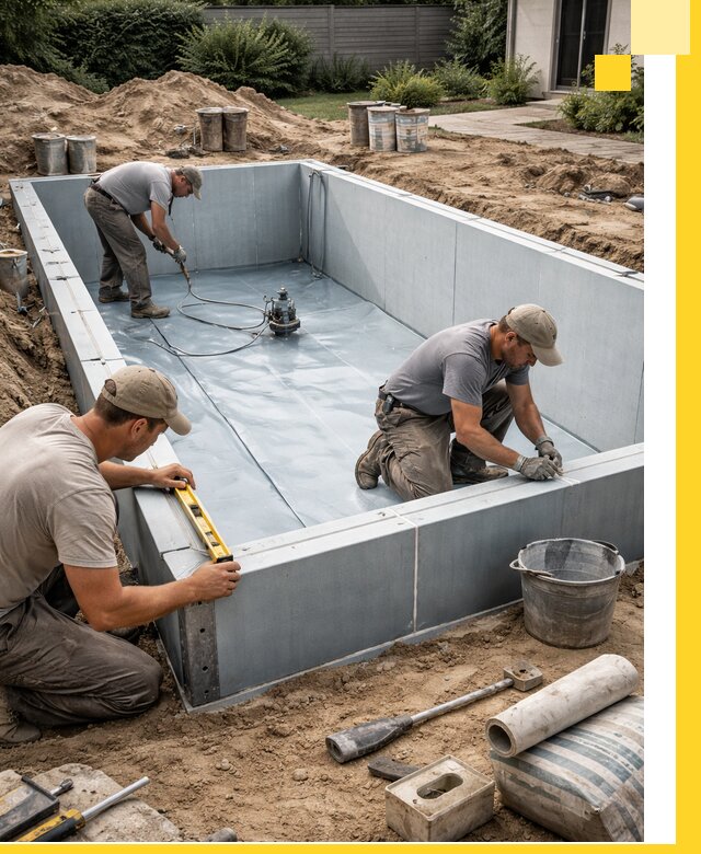 Профессиональный монтаж бассейнов под ключ в Североуральске с гарантией