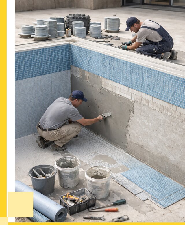 Ремонт и обслуживание бассейнов в Североуральске от 25753 р. | ЭриданСву