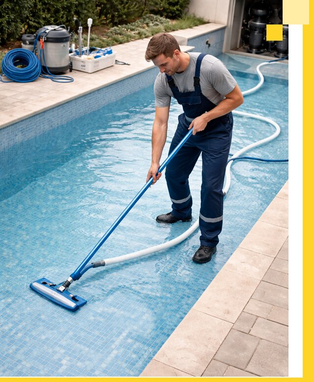 Профессиональная чистка бассейнов и фильтров в Североуральске под ключ