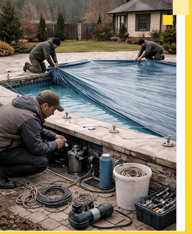 Консервация бассейнов в Североуральске: подготовка к длительному хранению