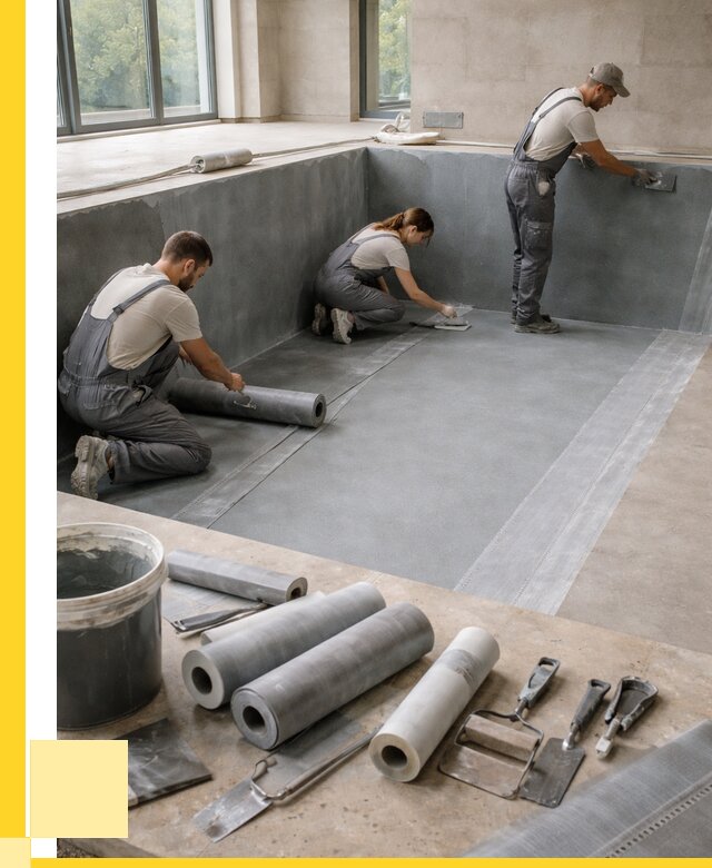 Гидроизоляция бассейнов в Североуральске от 2060 р., ЭриданСву