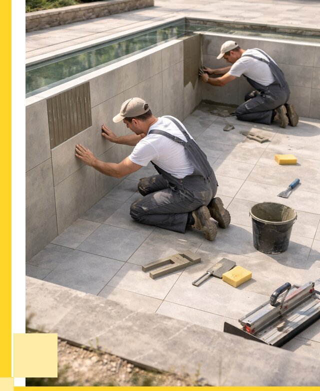 Облицовка бассейнов в Североуральске от 4635 р. под ключ | ЭриданСву