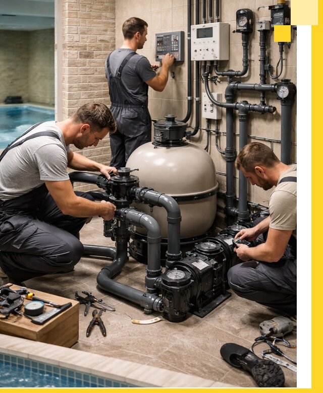 Комплексное оборудование для бассейнов под ключ в Североуральске