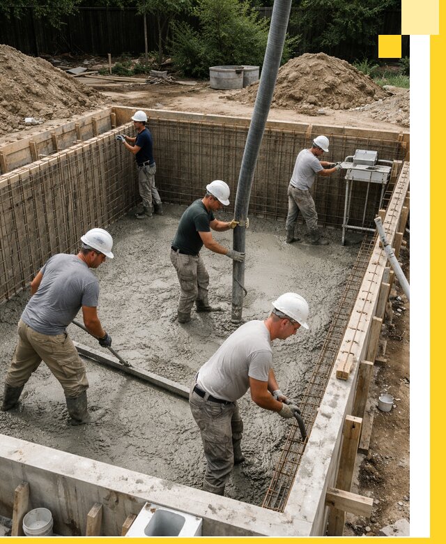 Строительство бетонных бассейнов под ключ в Североуральске