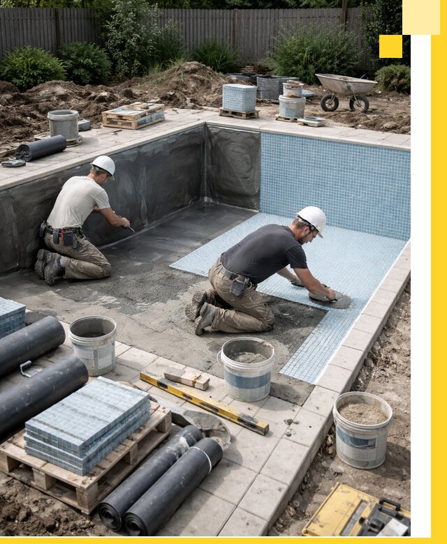 Проектирование и строительство стационарных бассейнов в Североуральске