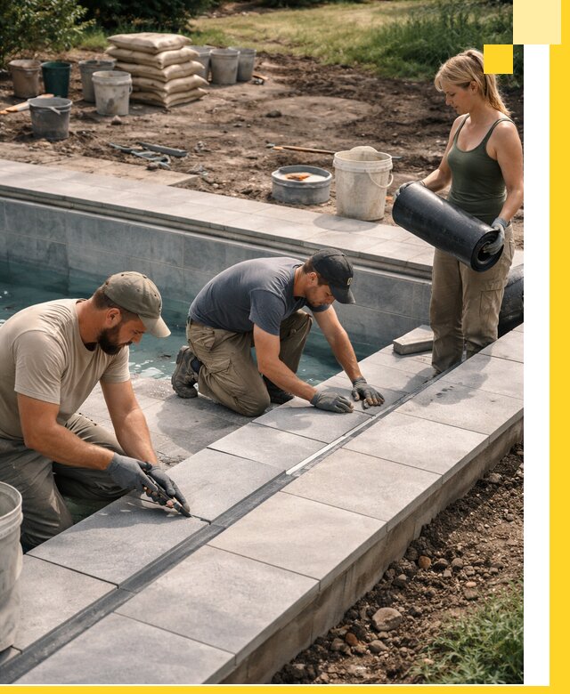 Строительство и монтаж уличных бассейнов под ключ в Североуральске