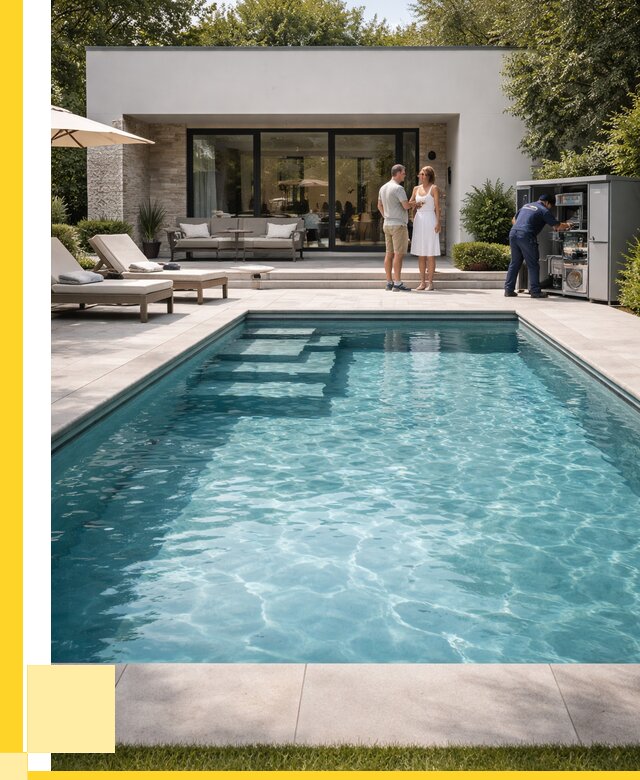 Бассейн в доме в Североуральске под ключ от 1236120 р. | ЭриданСву