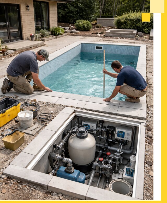 Строительство качественных домашних бассейнов под ключ в Североуральске