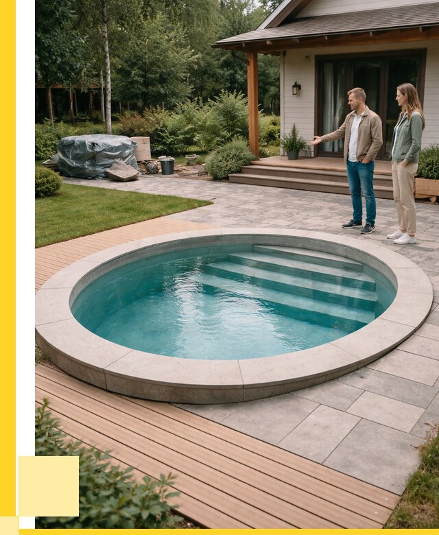 Бассейн на даче под ключ в Североуральске от 206020 р., ЭриданСву