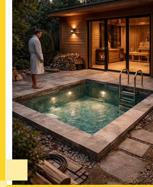 Бани с бассейном под ключ в Североуральске от 97860 р. | ЭриданСву