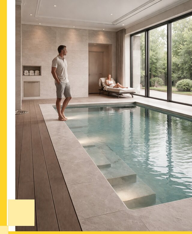 Бассейны в коттедже под ключ в Североуральске от 1236120 р. | ЭриданСву