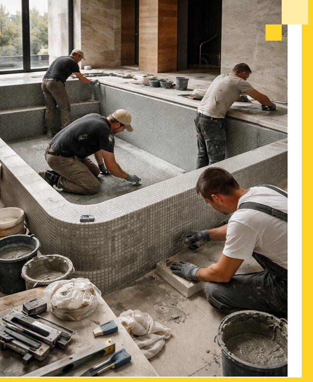 Строительство и установка СПА бассейнов под ключ в Североуральске