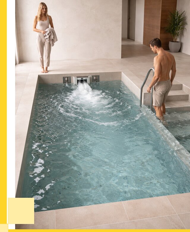 Бассейн с противотоком в Североуральске от 257525 р. | ЭриданСву