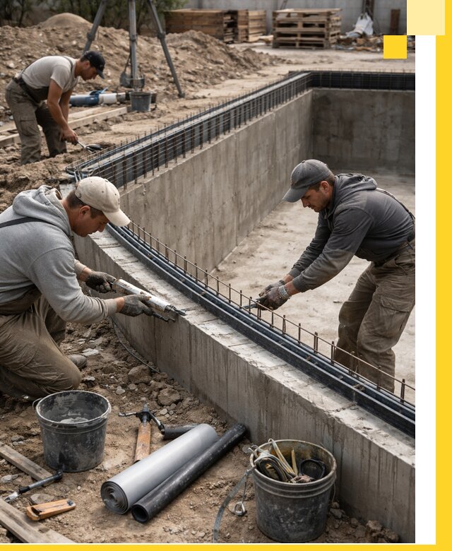 Качественный монтаж чаши бассейна в Североуральске под ключ с гарантией