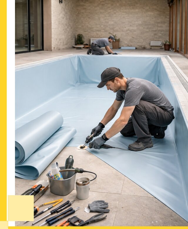 Пленка ПВХ для бассейнов в Североуральске от 2575 р. | ЭриданСву