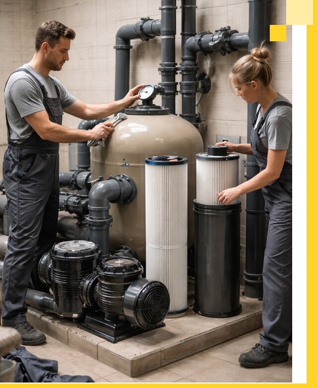 Фильтры и системы фильтрации для бассейнов в Североуральске