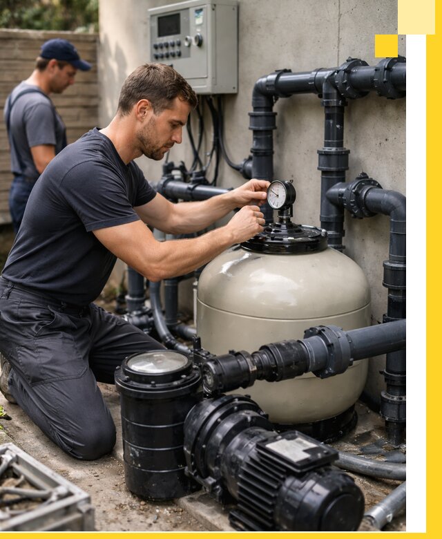 Поставка и монтаж фильтровального оборудования для бассейнов в Североуральске