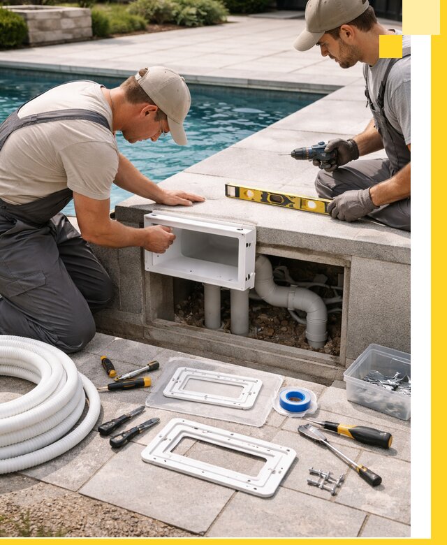 Поставка и установка скиммеров для бассейнов в Североуральске