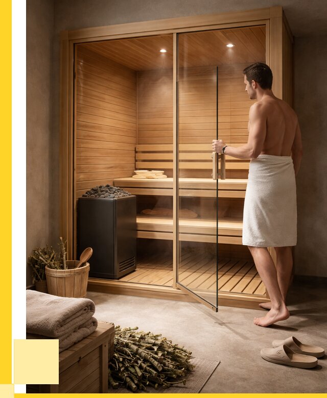 Купить мини сауны для дома в Североуральске от 72107 р. ЭриданСву