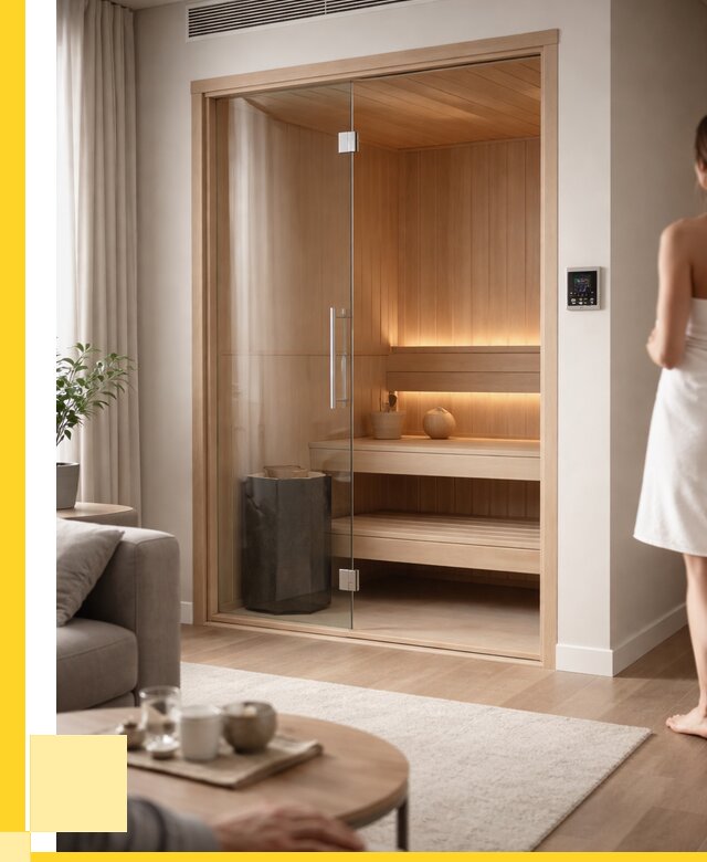 Сауна в квартире под ключ в Североуральске от 123612 р. ЭриданСву