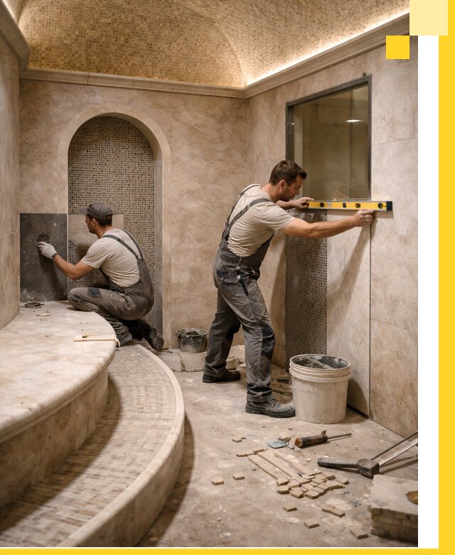 Проектирование и строительство саун с хамамом под ключ в Североуральске