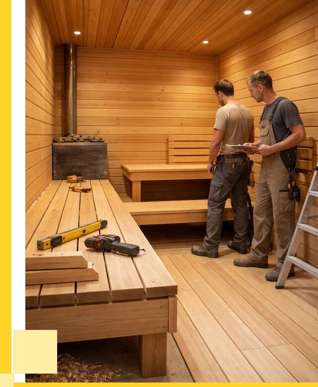 Отделка бань и саун в Североуральске по цене от 4635 р. | ЭриданСву