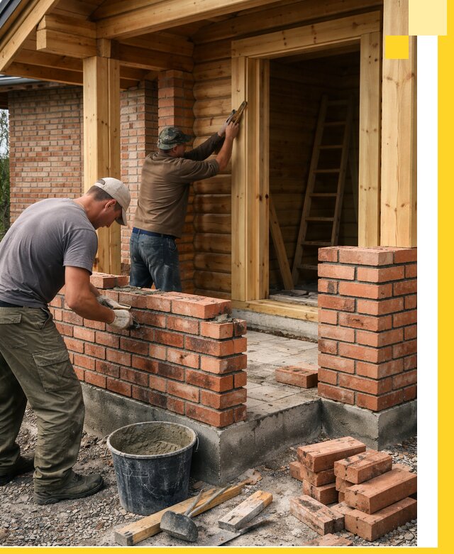 Строительство кирпичных бань под ключ в Североуральске с гарантией качества