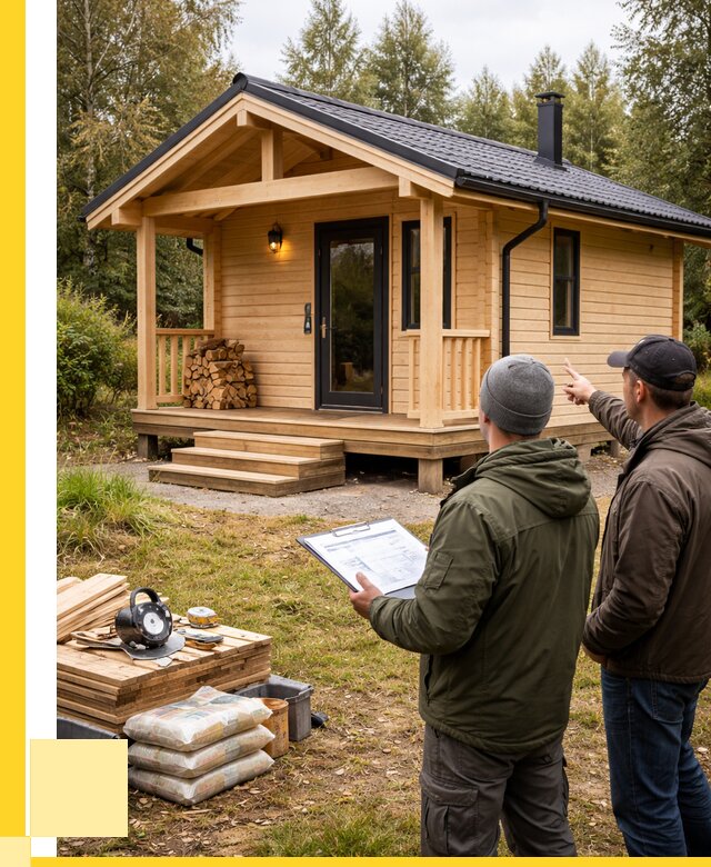 Каркасные бани под ключ в Североуральске от 309030 р. | ЭриданСву